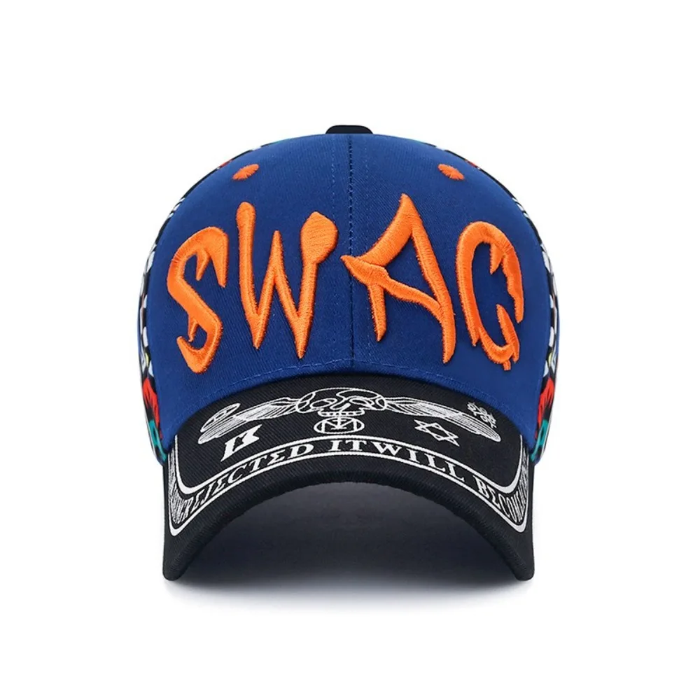 أزياء إلكتروني الهيب هوب قبعة بيسبول مطبوعة الكورية نمط واقية من الشمس قبعة الشمس قابل للتعديل التطريز بلغت ذروتها قبعة رياضية