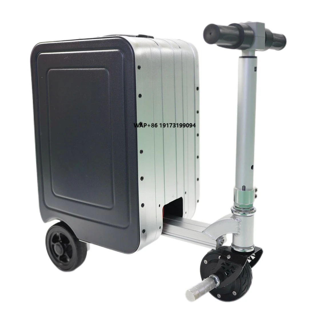 

Aliotop Modern Smart Aluminum Frame 20-inch Lightweight Durable Anti-Theft Waterproof Hard Shell Suitcase Bluetooth Control