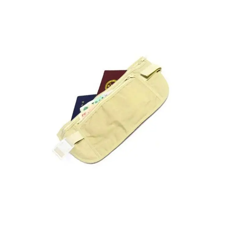 Unsichtbare Reise Taille Packs Beutel für Reisepass Geld Gürtel Tasche Versteckte Sicherheit Brieftasche Geschenk Reisetasche Brust Pack Geld Taille tasche