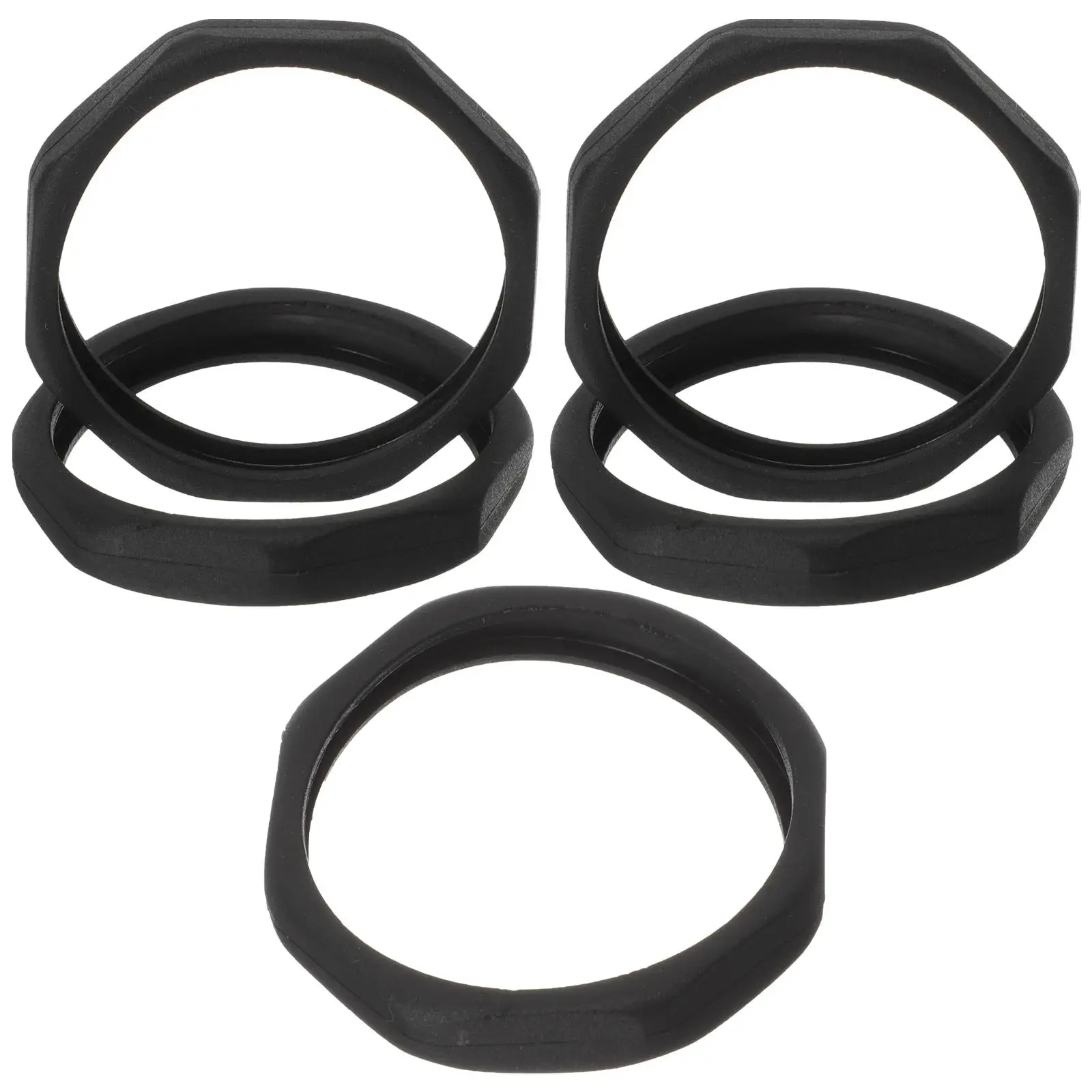 

5Pcs Microphone AntiRoll Rings Accessories Foam Protection Holder Plastic KTV Party Stage Performance News Interviews Wireless
