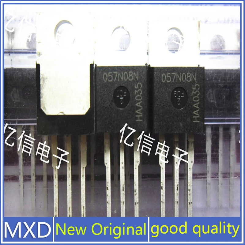 5Pcs/Lot New Original IPP057N08N 057N08N Import Field Effect one-stop Shop In Stock Good Quality