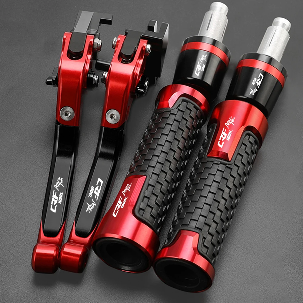 

Motorcycle Adjustable Brake Clutch Lever Handle Hand Grips Ends For HONDA CRF1000L CRF 1000 L AFRICA TWIN 2015-2019 2018 2017