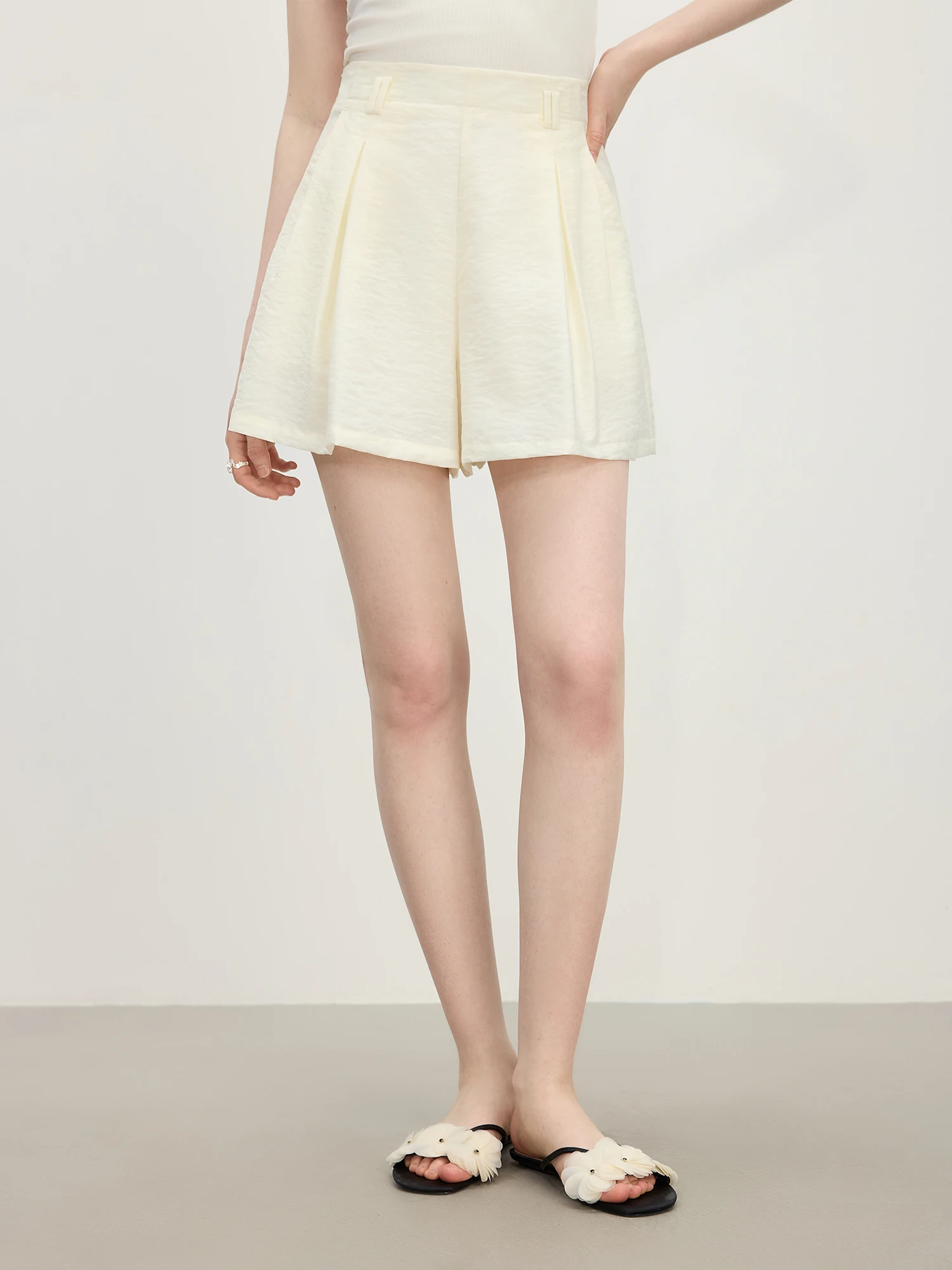 FANSILANEN FSLE Bamboo Fiber Lace Shorts Set Women's 4