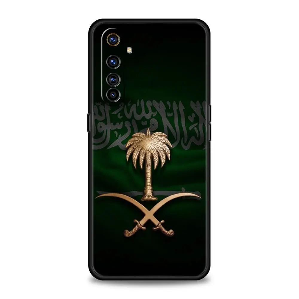 Kingdom Of Saudi Arabia Flag Case For Realme 12 11 10 9 8 5G 7 6 GT5 GT3 GT2 Pro C21 C25 C35 For Realme GT Neo 2 3 3T 5 Cover