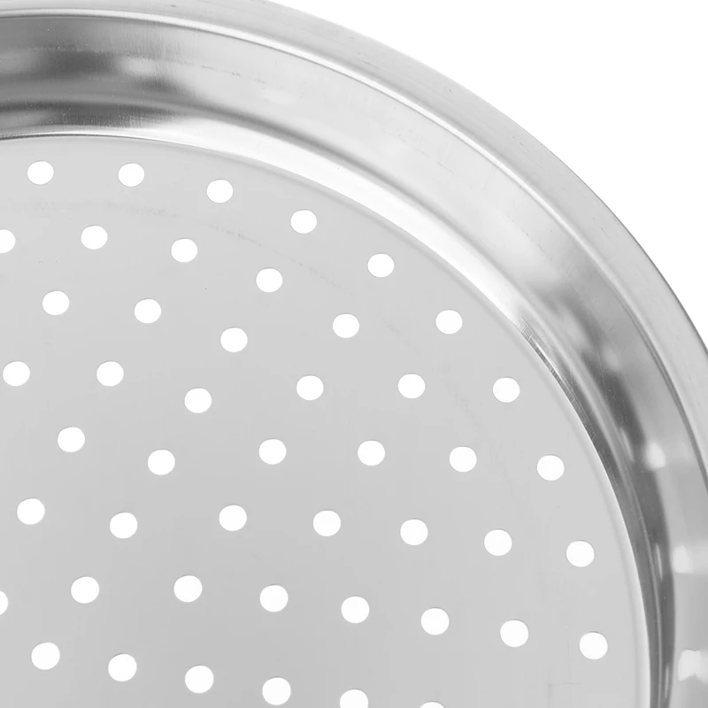 .1Pc 28/30/32/34CM Stainless Steel Round Steamer Durable Dumplings Fish Steaming Tray Thickened Steamer Kitchen Cooking Gadgets image 6