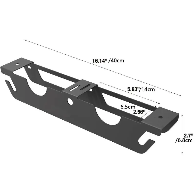 Держатель угловой шлифовальной машины Прочная металлическая стойка для инструментов с вешалкой для шнура Настенный кронштейн для полировщиков Фрезы Органайзер для гаража