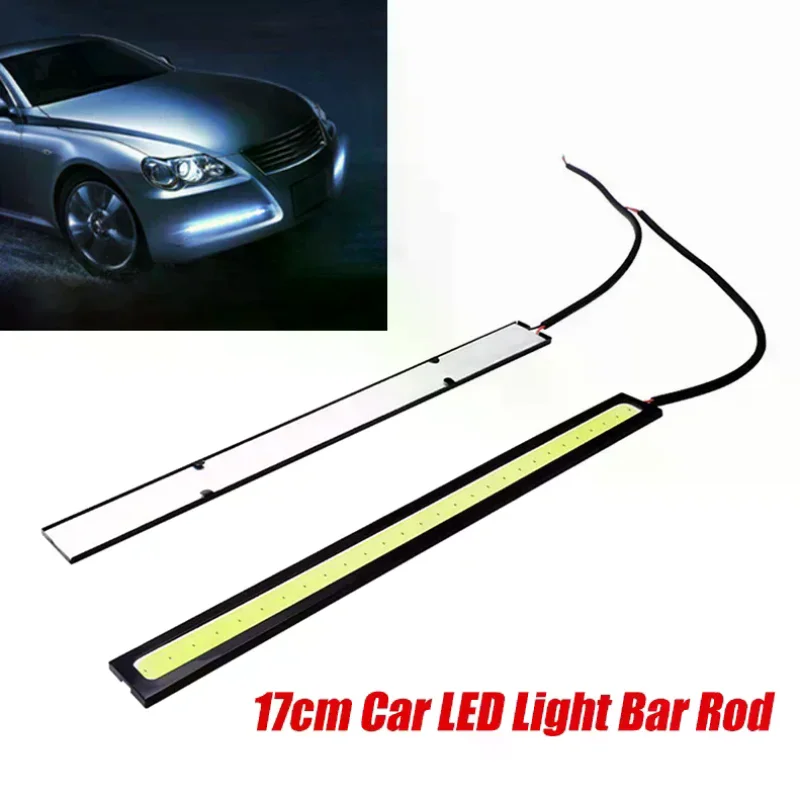 

New！Universal 17cm Car LED Light Bar Rod Daytime Running Lights Car Waterproof DRL Light Car Modified Accessories