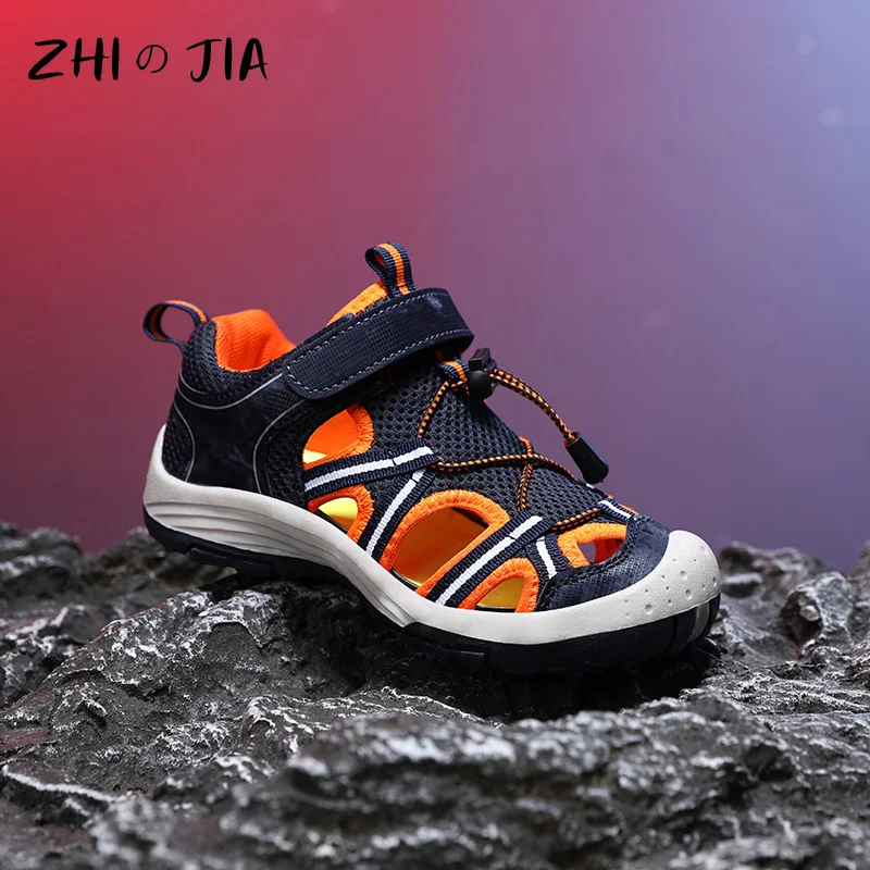 Children\'s Summer New Sandals Water Beach Breathable Shoes Outdoor Anti slip Mountaineering Tourism Shoes Boys Casual Sneaker