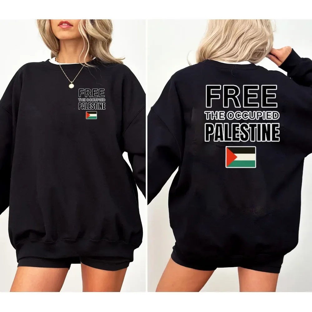 เสื้อกันหนาวสตรีแฟชั่นผู้หญิง Harajuku ความงามกราฟิก Unisex ฤดูใบไม้ร่วงฤดูหนาว Vintage Casual Pullover เสื้อ Bluzy