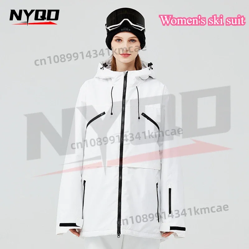 

Waterproof Snow Suit for Men and Women, Windproof Costumes, Snowboarding Clothing, Ski Sets, Winter Jackets and Pants, -30 Warm