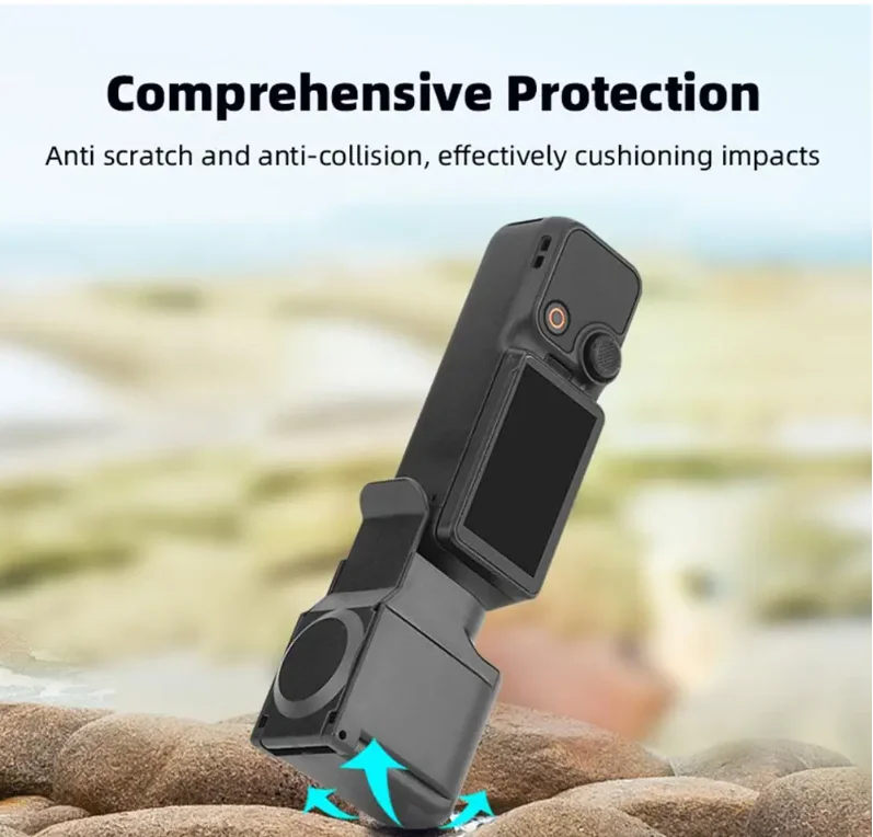 Cubierta de tapa de lente para DJI OSMO Pocket 3, tapa de lente de cámara cardán, carcasa protectora, accesorios de marco fijo a prueba de arañazos