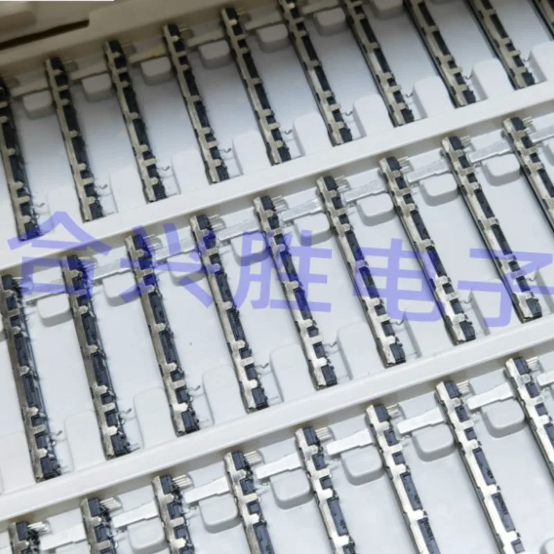 1PCS 7.5CM Sliding Potentiometer Dual Z50K 1642 Mixer Master Volume Fader Sliding Stroke 60MM Shaft Length 15MM