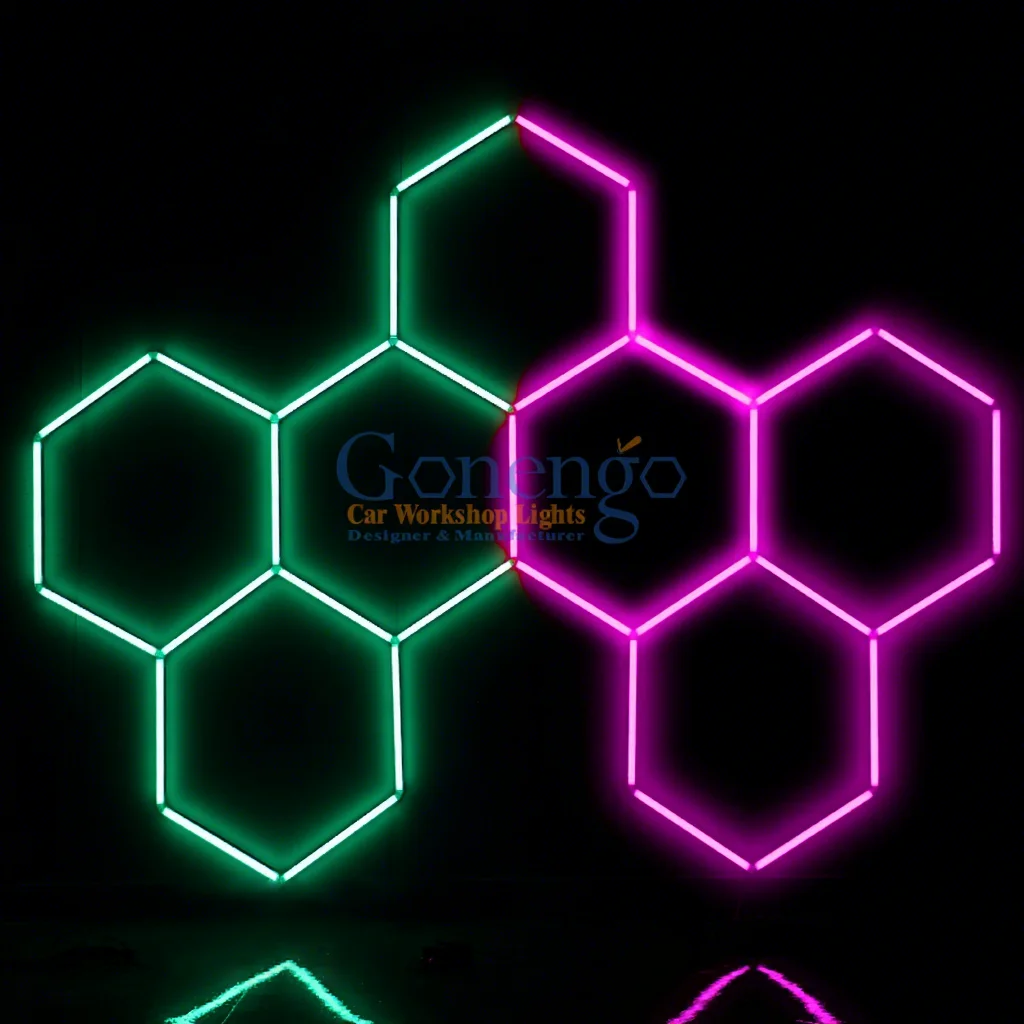 Entertainment Decoration Night Club Special Effect Hexagon Lighting Rgb Stage Light