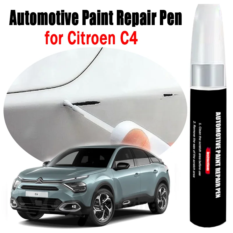 Bolígrafo de reparación de pintura automotriz para Citroen C4, bolígrafo de retoque, eliminador de arañazos, accesorios para el cuidado de la pintura del coche