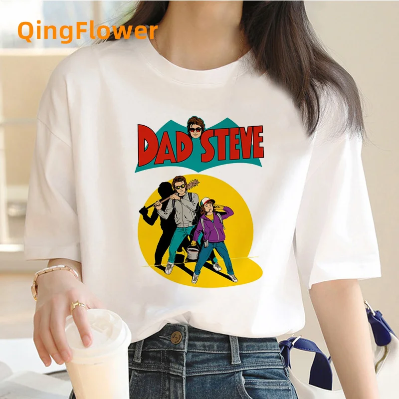 Steve Harrington T Shirt T-shirt Male Vintage Japanese Casual Tshirt Aesthetic Y2k