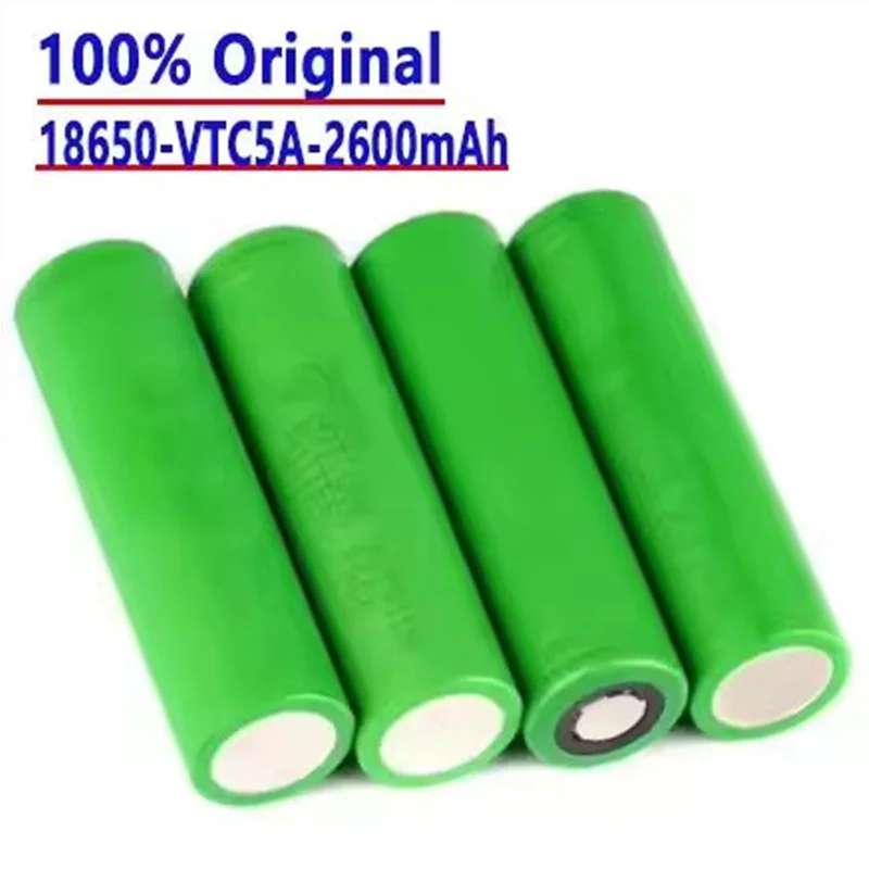 

100% original 3.7v US18650 VTC5A 2600mAh rechargeable lithium battery US18650 30A flashlight toy discharge