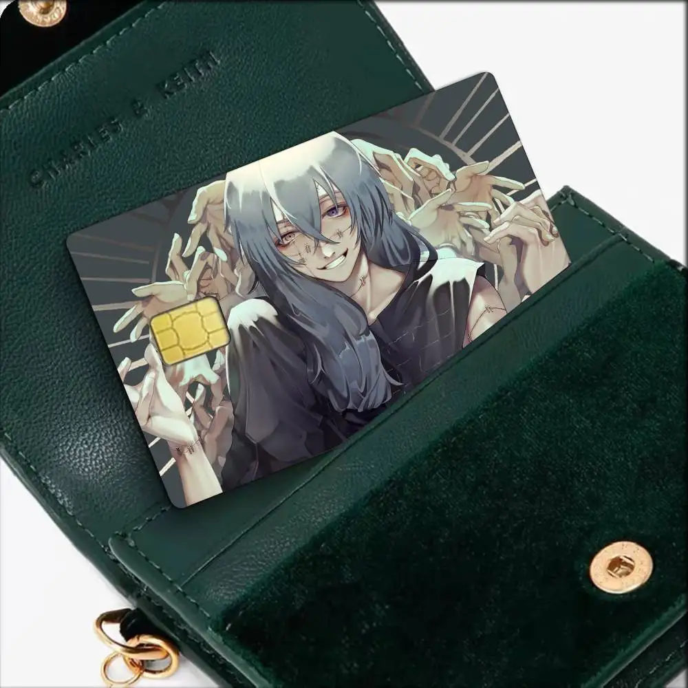 Jujutsu K-Kaisen M-Mahito   Waterproof Film Skin Cover Credit Card Stickers Debit Front Bank Bus Pass