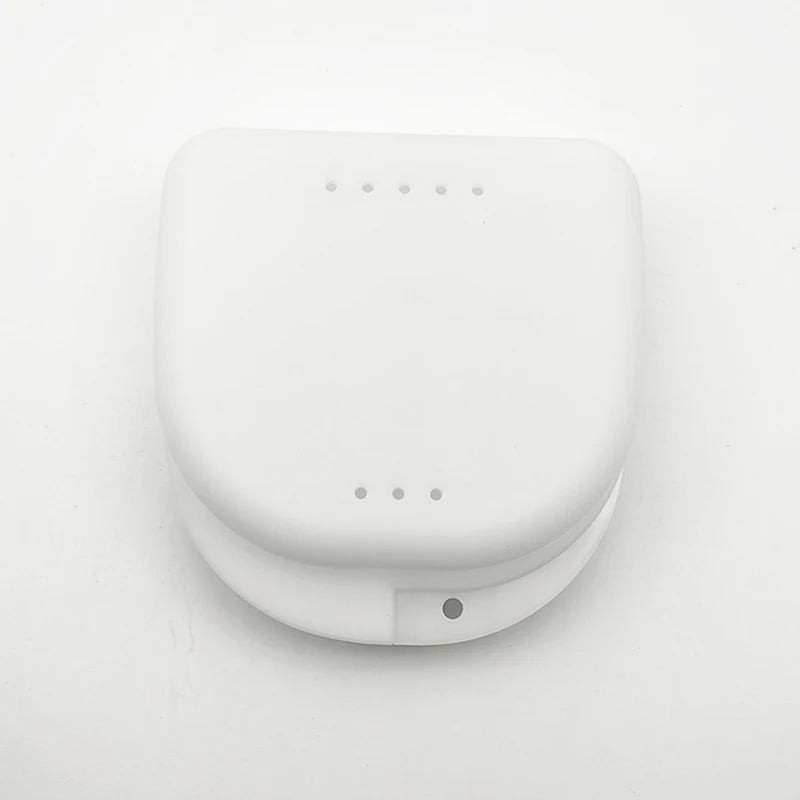 1 Pair Colorful Brackets Fake Braces For Teeth Temporary Metal Wires Metal Bracket Orthodontic Ligature Ties Dental