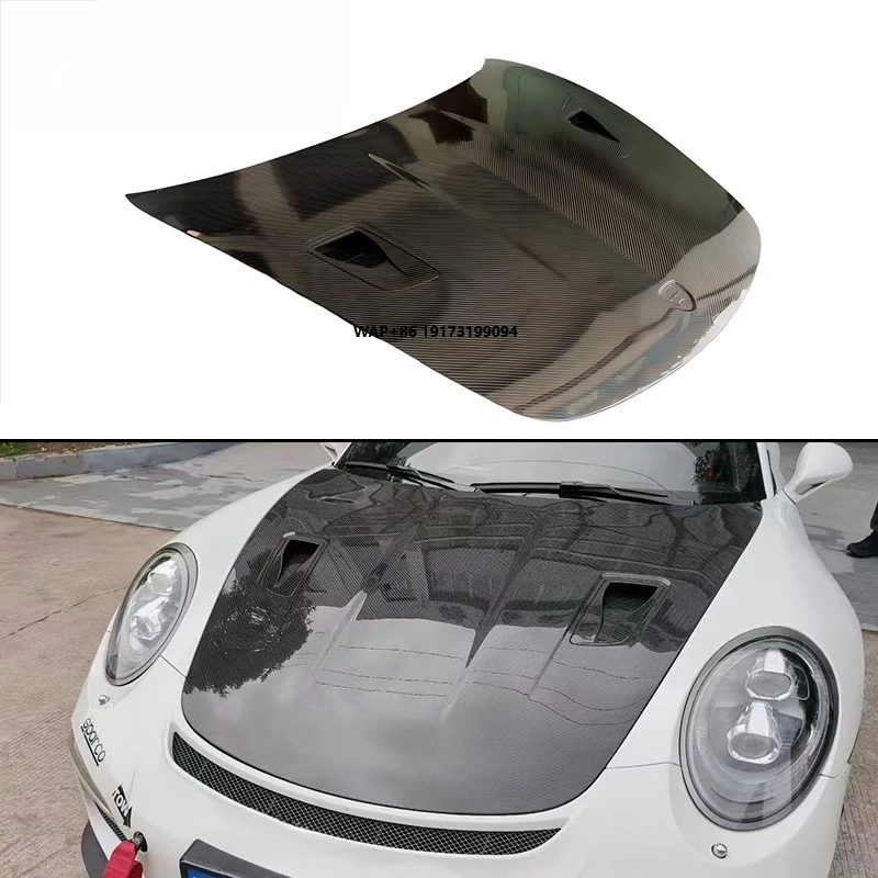 

High Quality Dry Carbon Upgrade 992 GT3 RS Style Hood for 911