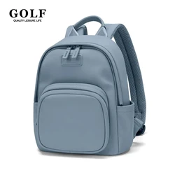 GOLF Solid Backpack Female Aesthetic Backpacks Casual College Bags for Women Small Minimalist Back Pack Lightweight School Bag