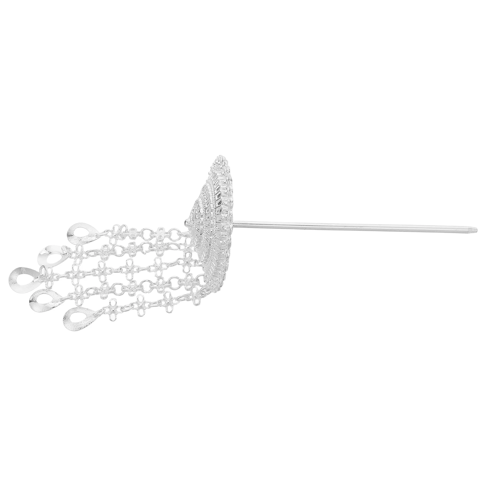 

Elegant Metal Hairpin For Women Vintage Style Chignon Pin Lightweight Alloy Hair Accessories For Stage Daily Wear Festival Bun