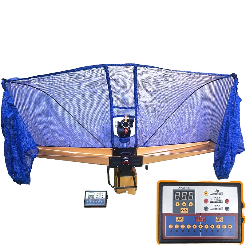 

STLF Ted Intelligent Self-Programming Desktop Automatic Ball Launcher A9 Clip-on Table Tennis Ball Machine Home Use Plastic Ball