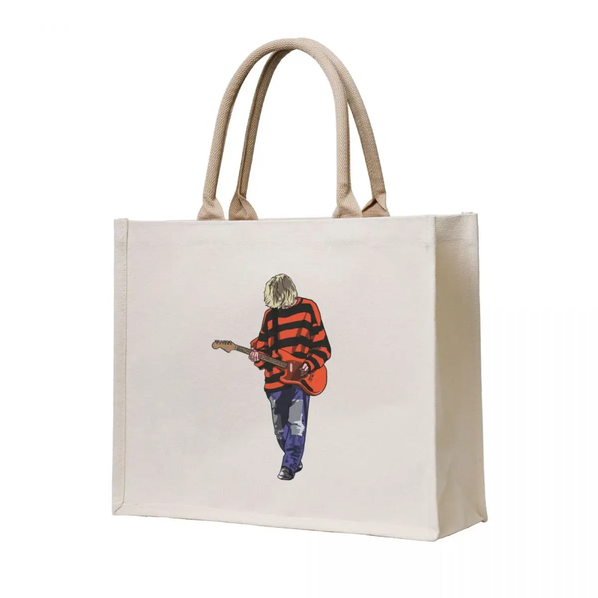 

Stripey Kurt Tote Bag shopping bag shopper bag women Shopper
