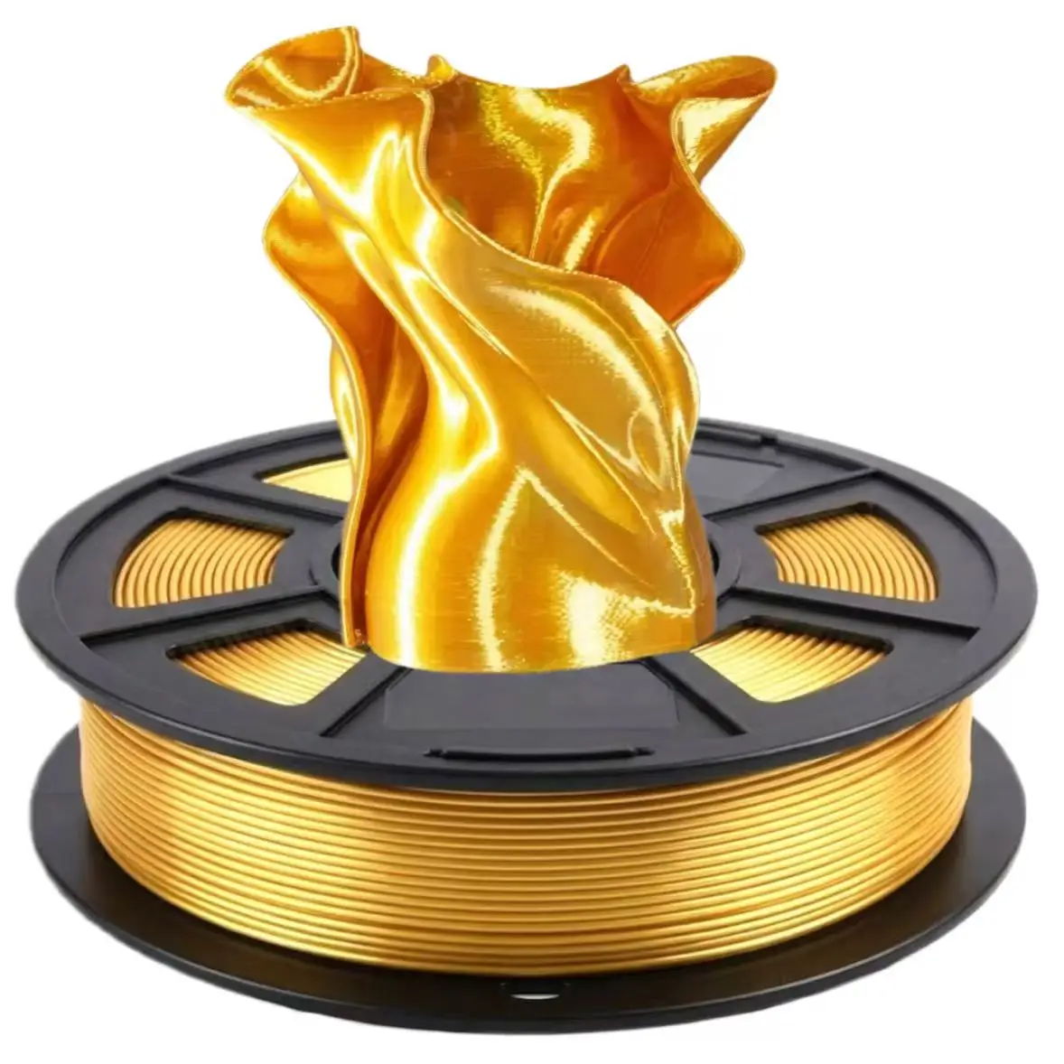 

Silk PLA Filament, 1.75 mm, Smooth Finish 3D Filament, 250 g, 1 spool, dimensional accuracy ±0.02 mm