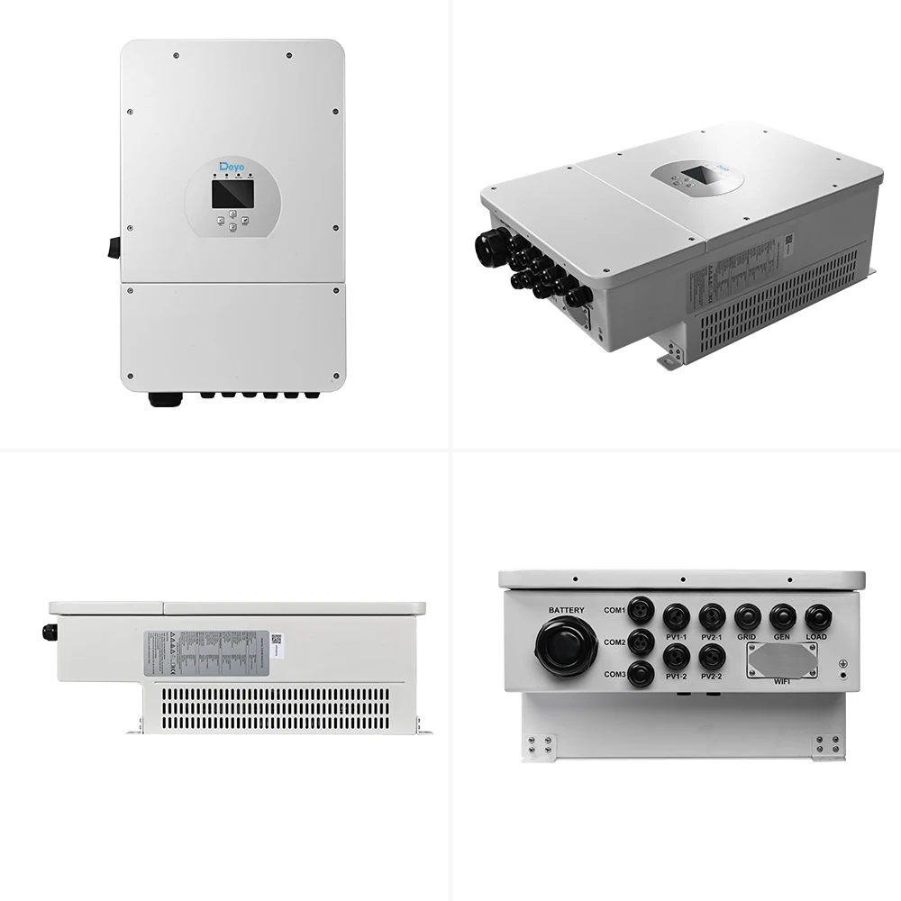 Deye Solar Hybrid Inverter Three Phase 5Kw 6Kw 8Kw 10Kw 12Kw 220V 230V Dc to Ac Solar Power Inverters for Residential