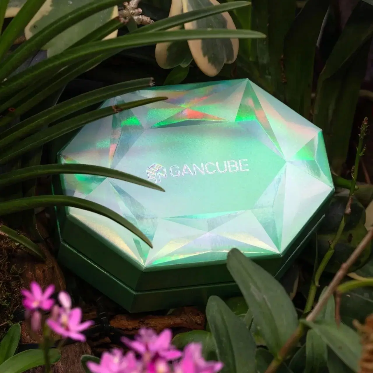 GAN15 Maglev Emeraldox Gan 3x3 cubo colección limitada de verano SpeedCube cubo magnético competición profesional juguete rompecabezas mágico