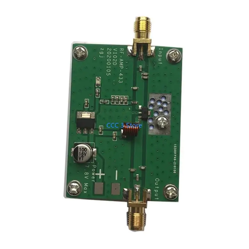 

97BF Цифровой усилитель мощности FM400-460 МГц 8 Вт Усилитель мощности RF Высокочастотный 5 В