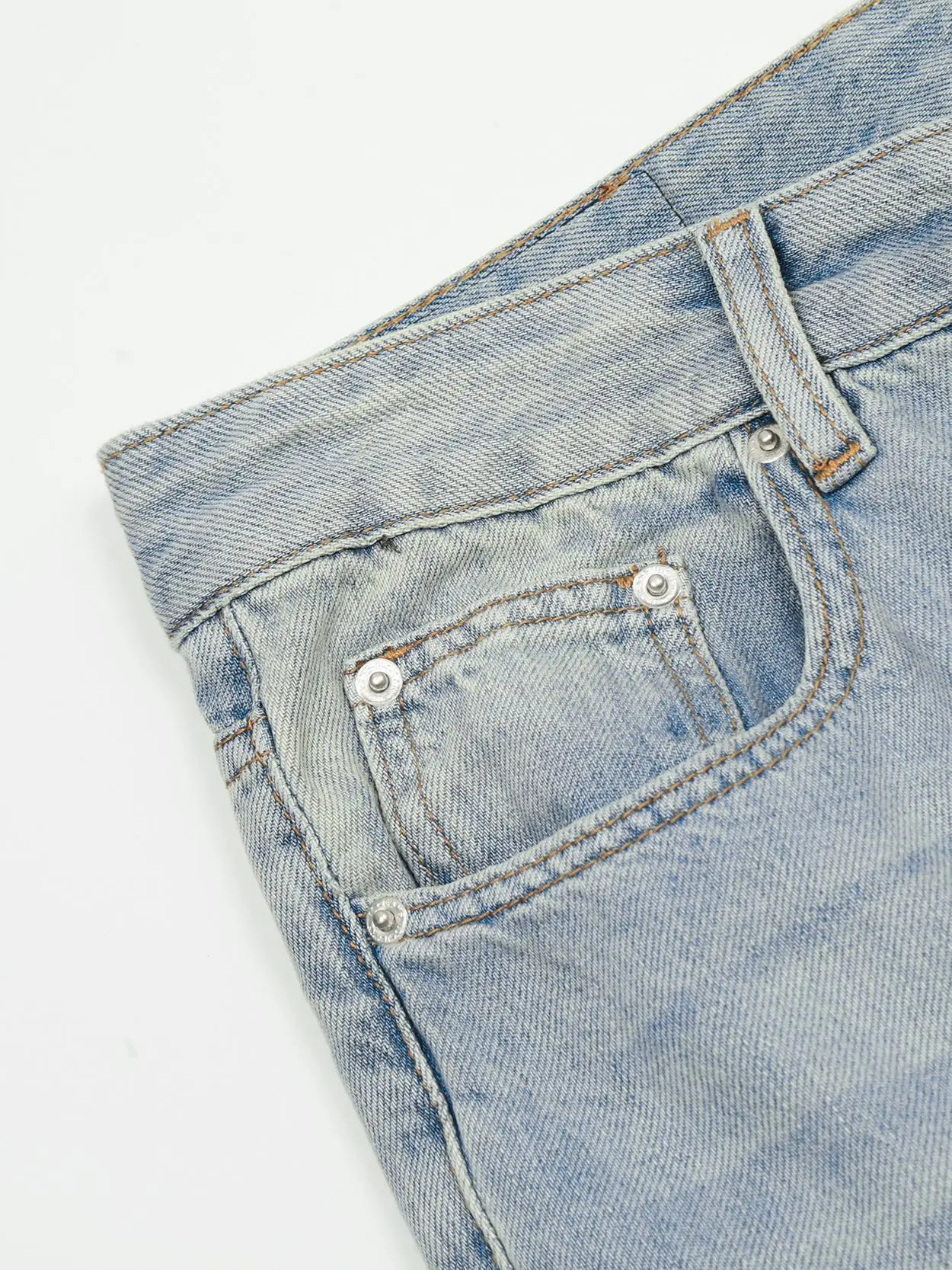 AJEM ريترو الأمريكية الخفيفة وا الدنيم الجينز الرجال النساء كلينفيت مستقيم الساق فضفاضة واسعة الساق السراويل الطويلة عارضة العصرية