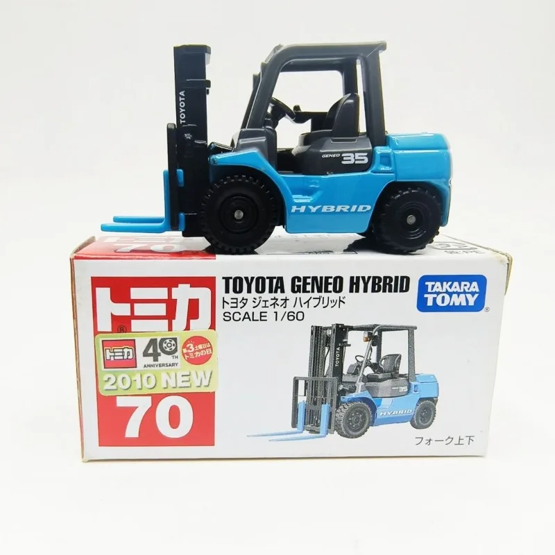

TAKARA TOMY Toyota Forklift Red White Box No 70 Japan Version TOMICA Alloy Car Model Toy
