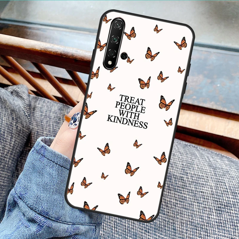 Treat People With Kindness Case For Huawei Nova 10 9 SE 5T 7i 8i 11i Y60 Y61 Y70 Y90 P Smart P20 P30 P40 Lite P60 Pro