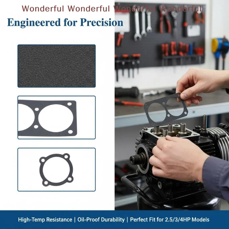 

5pcs Air Compressor Cylinder Head Base Gaskets for 2070 Type Long Lasting Durability Reliable Fit for Frequent Repair Needs