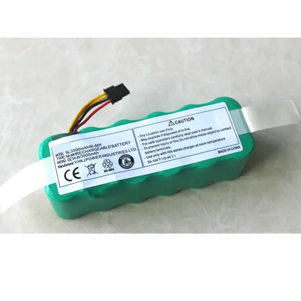 

3500mAh Original size Battery Pack for CR120 CR121 CR540 X500 X580 SWR-T3 r1-L102B robotic Cleaner Vacuum cleaner parts 14.4V