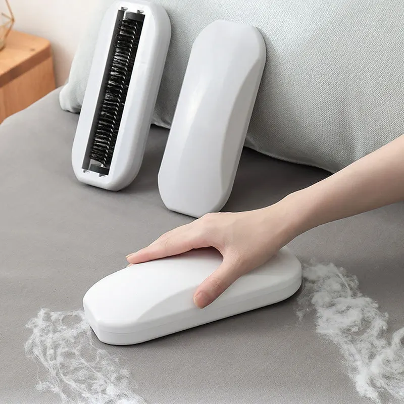 Carpet Dust Brush Clothes Cleaning Tool Bedside Table Crumb Sweeper Pet Hair Fluff Cleaner Sticky Picker Lint Roller