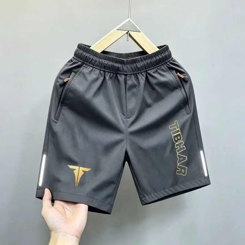 2026 New Summer Quick-drying Badminton Table Tennis Competition Professional Training Running Large Size Shorts with Pockets