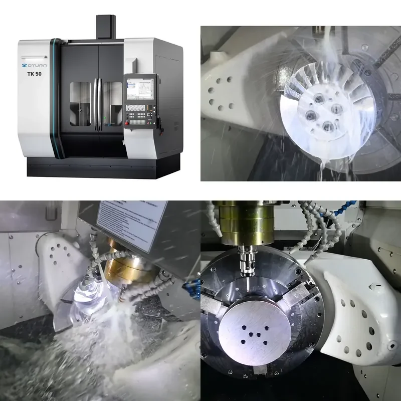 Professional Manufacture 5 Axis TK50 Multiple MINI CNC Machining Center Vertical VMC for CNC Machines