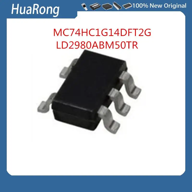 20PCS/LOT   HA  MC74HC1G14DFT2G     F050   LD2980ABM50TR       SOT23-5