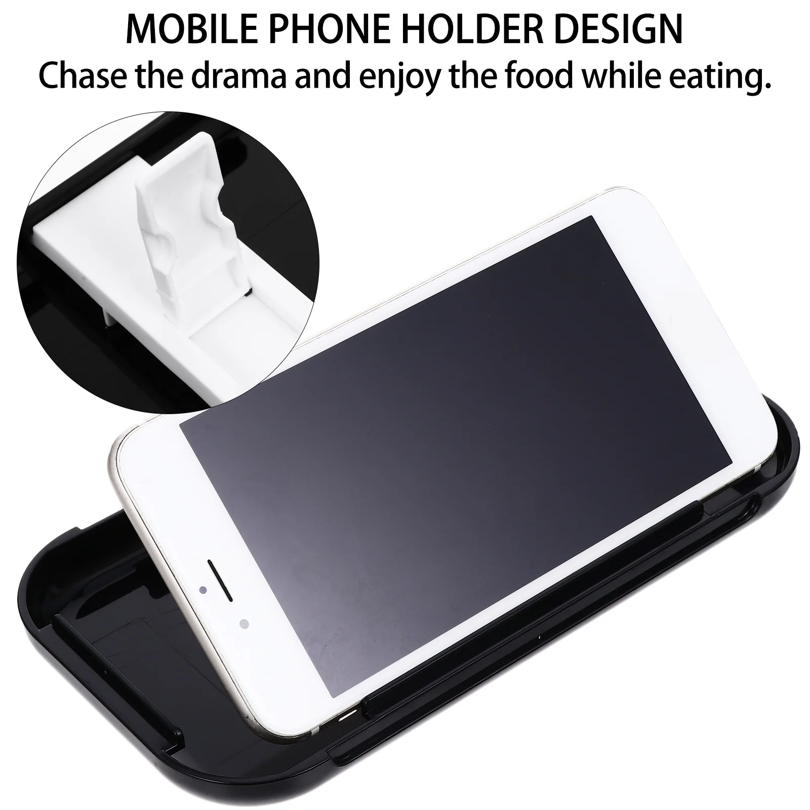 

1pc Double Layer Lunch Box Premium Bpa-Free Food Storage Case Leakproof Portable Bento Container For Student Worker Microwave