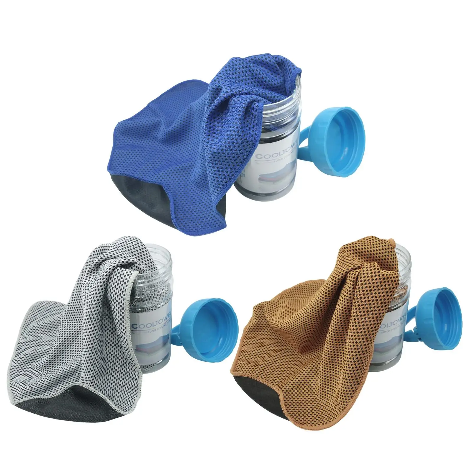 

Breathable Cooling Towel Ice Cold Towel Sweat Towel for Walking Sport Worker