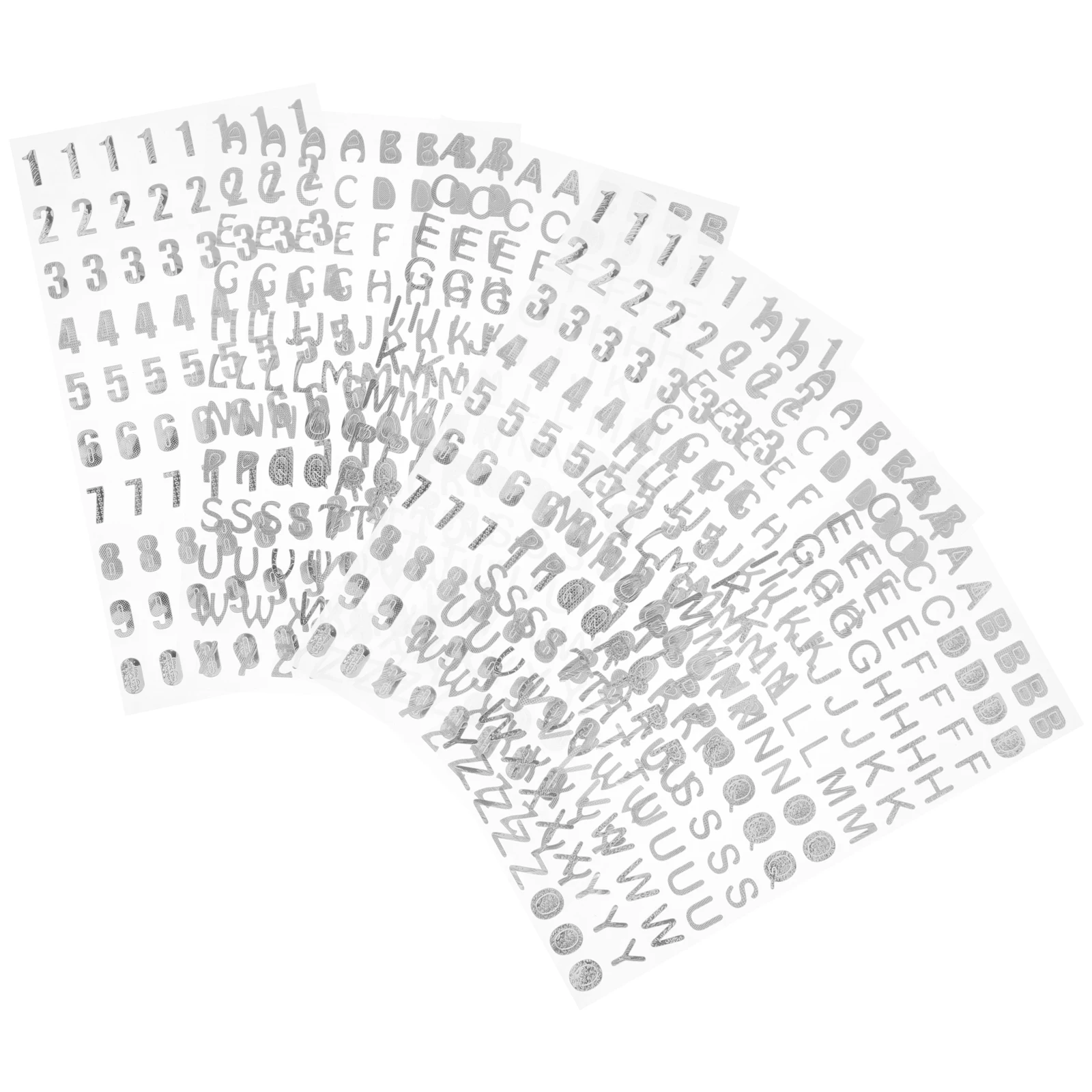 

Hot Stamping Letter Stickers Adhesive Letters Scrapbook Glitter Number Scrapbooking