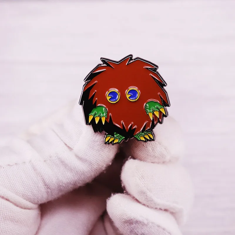 Yu-Gi-Oh! Kuriboh Anime Lapel Pins Backpack Jeans Enamel Brooch Pin Women Fashion Jewelry Gifts Cartoon Badges