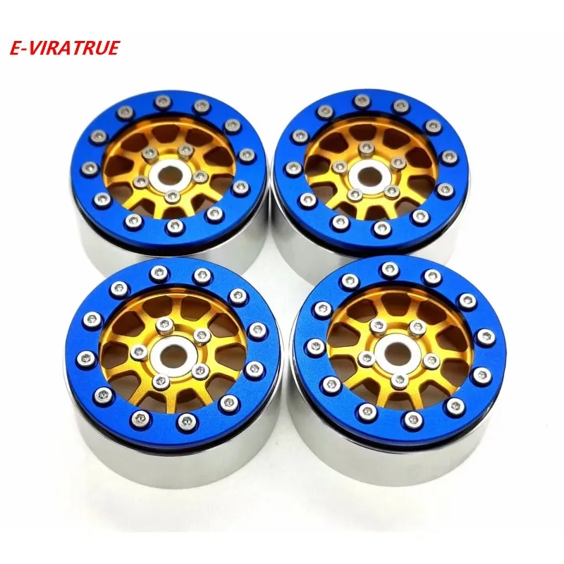 

E-VIRATRUE 1.9''Aluminum Wheel For SCX10&TRX4&TRX6 4pcs