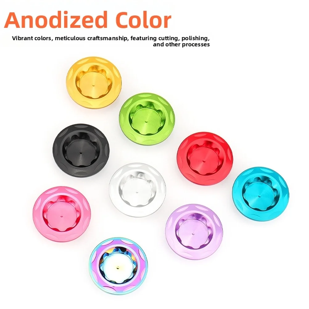 Ultralight CNC Crank Cap Screws Bicycle Crank Dust Cover In Multiple Colors Hexagonal Wrench Tool Bicycle Accessory