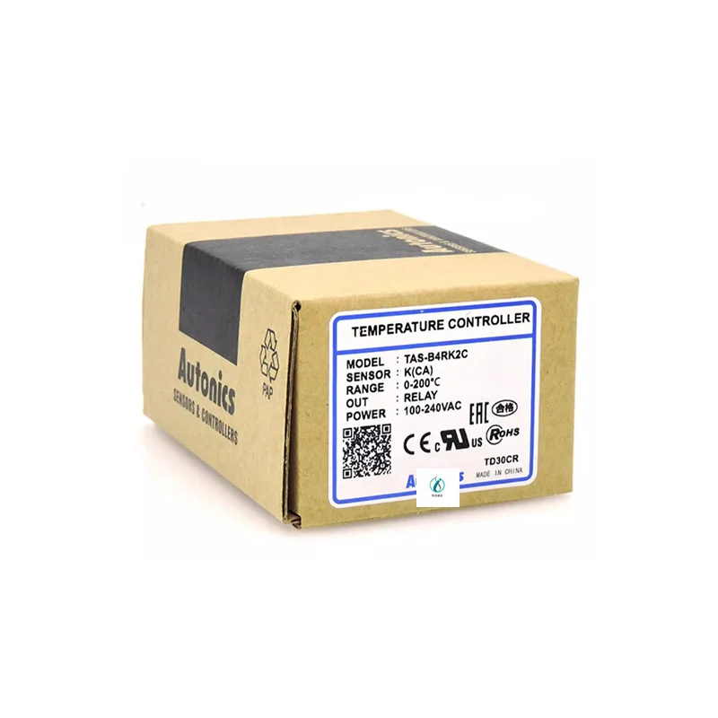Controlador de temperatura genuíno tipo K, TAS-B4RK, 100-240VAC, 48*48mm