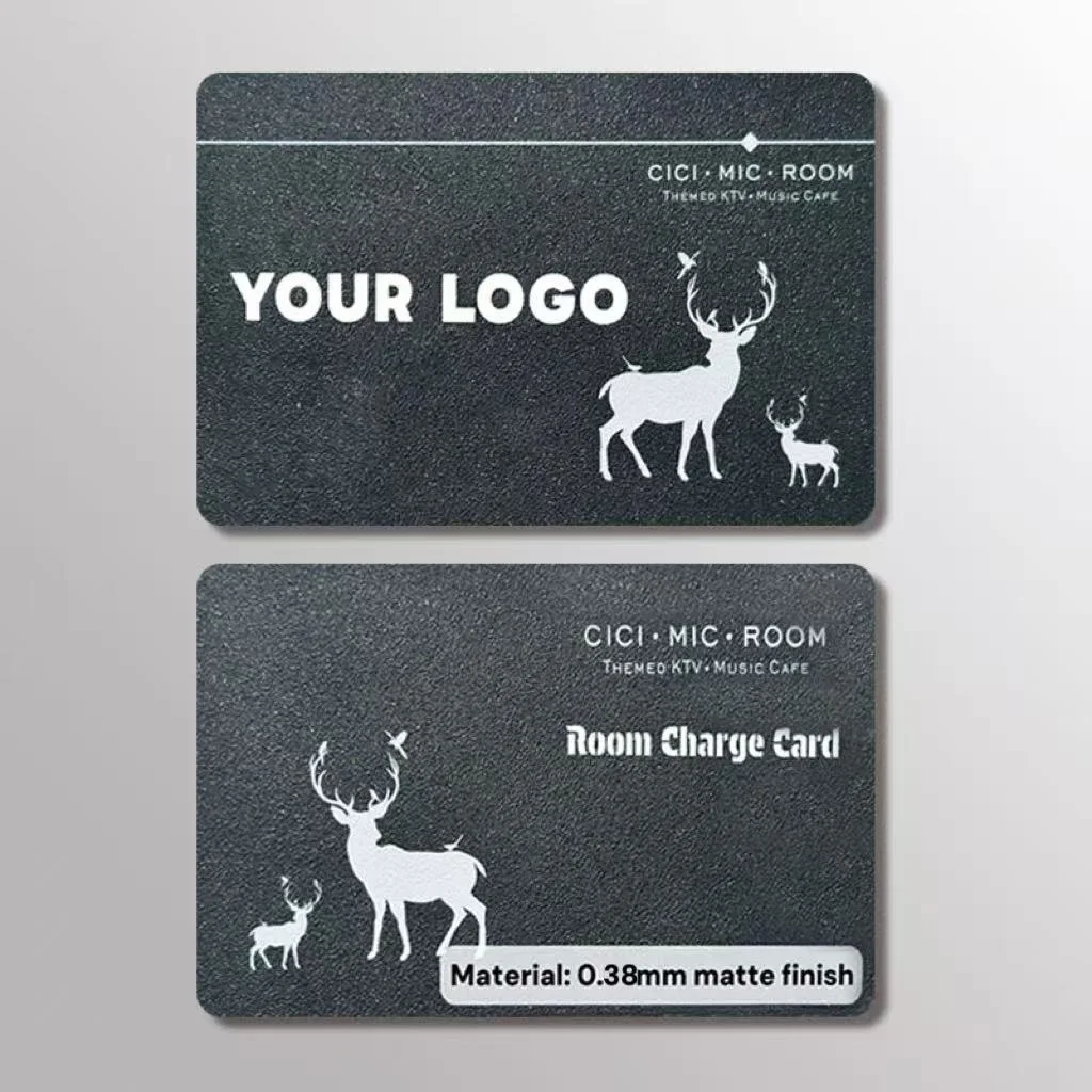 Custom PVC Business Cards  Waterproof Plastic, Personalized Design, Round Corners | Glossy/Matte/Frosted Finishes  Matching Card
