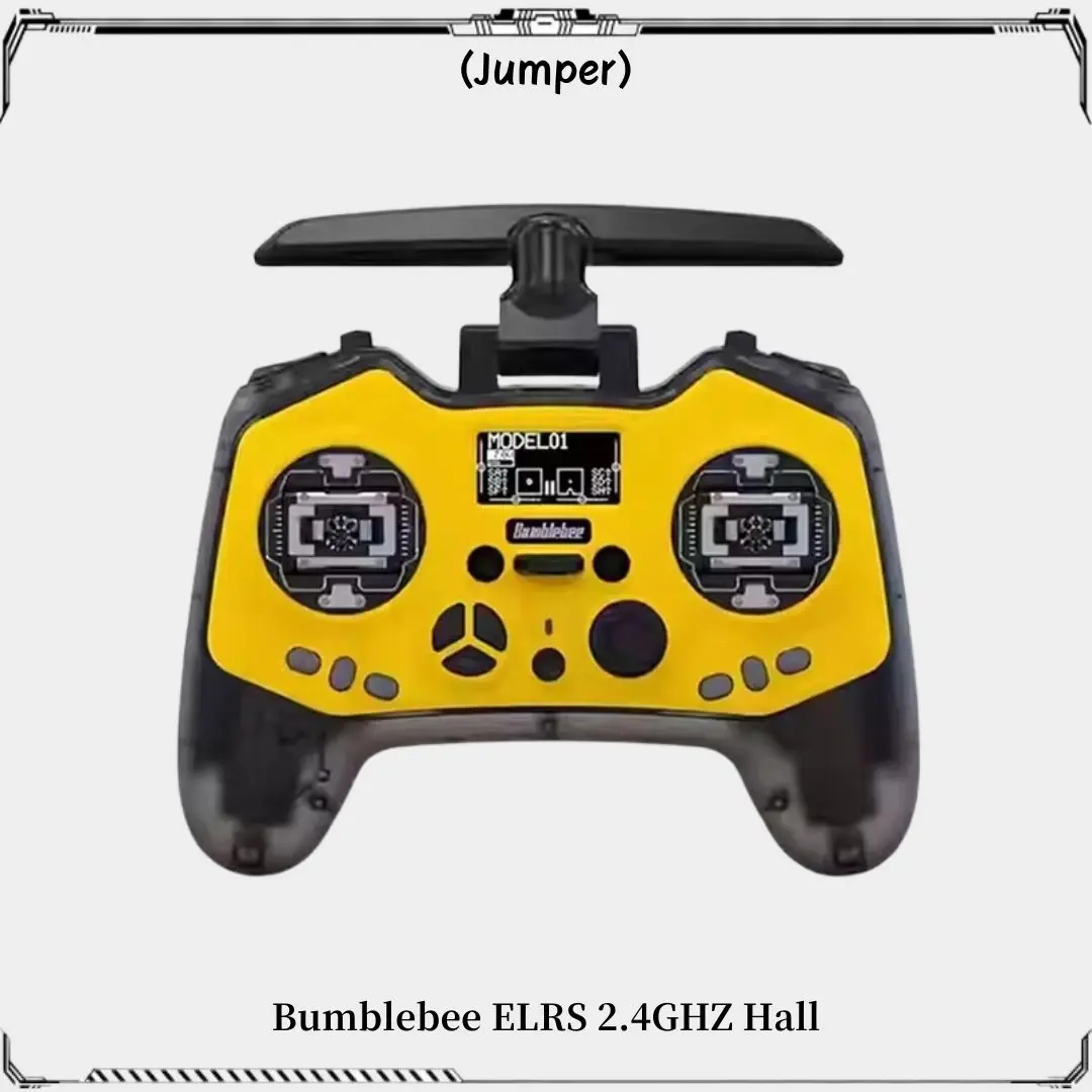 Jumper Bumblebee Control remoto ELRS 2,4G Sensor Hall Gimbals incorporado 1000mW ELRS transmisor de Radio para RC Dron de carreras con visión en primera persona