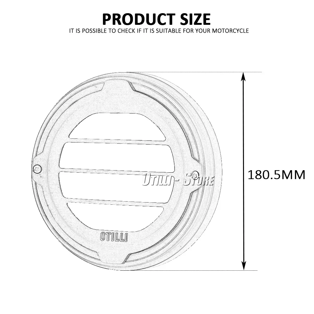 Headlight Protector Cover For Yamaha XSR 700 XSR700 XSR900 XSR 900 2022 2023 2024 Motorcycle Headlight Grill Guard Light Cowl - Image 6